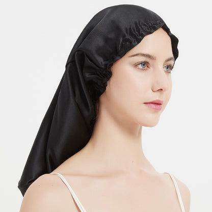 Silk Long Tube Nightcap Hair Care Thermal Heat Cap Limorista