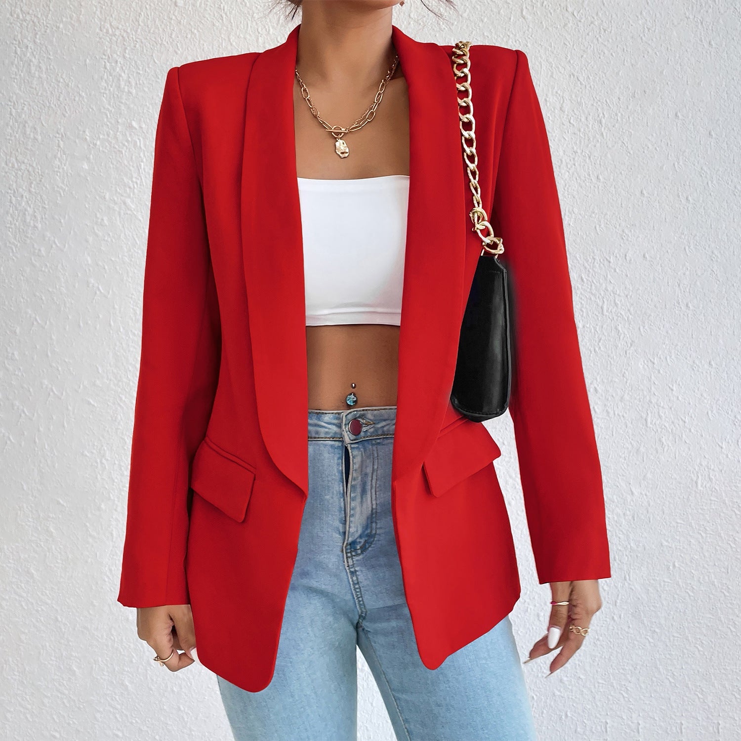 Winter Rose Fashion Suit Lapel Limorista