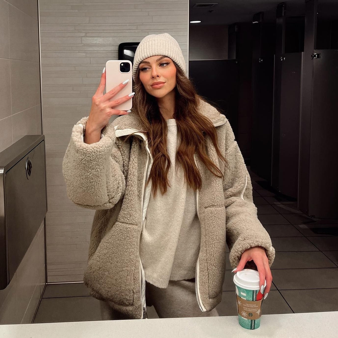 Limorista - New Fashion Loose Anti-cashmere Personal Leisure Outdoor Zipper Jacket