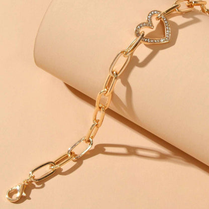 Love Pendant Clip Bracelet Street Women Limorista
