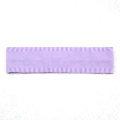 Non-slip Sports Antiperspirant Headband Nylon Monochromatic Headband Headwear Limorista