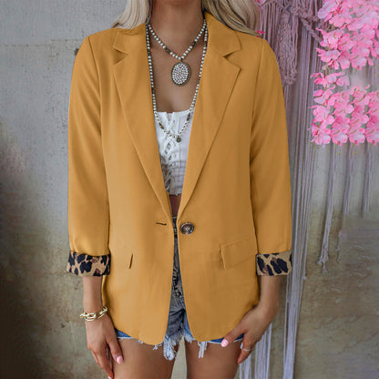 Long Sleeved Cardigan Casual Suit Coat Women Limorista