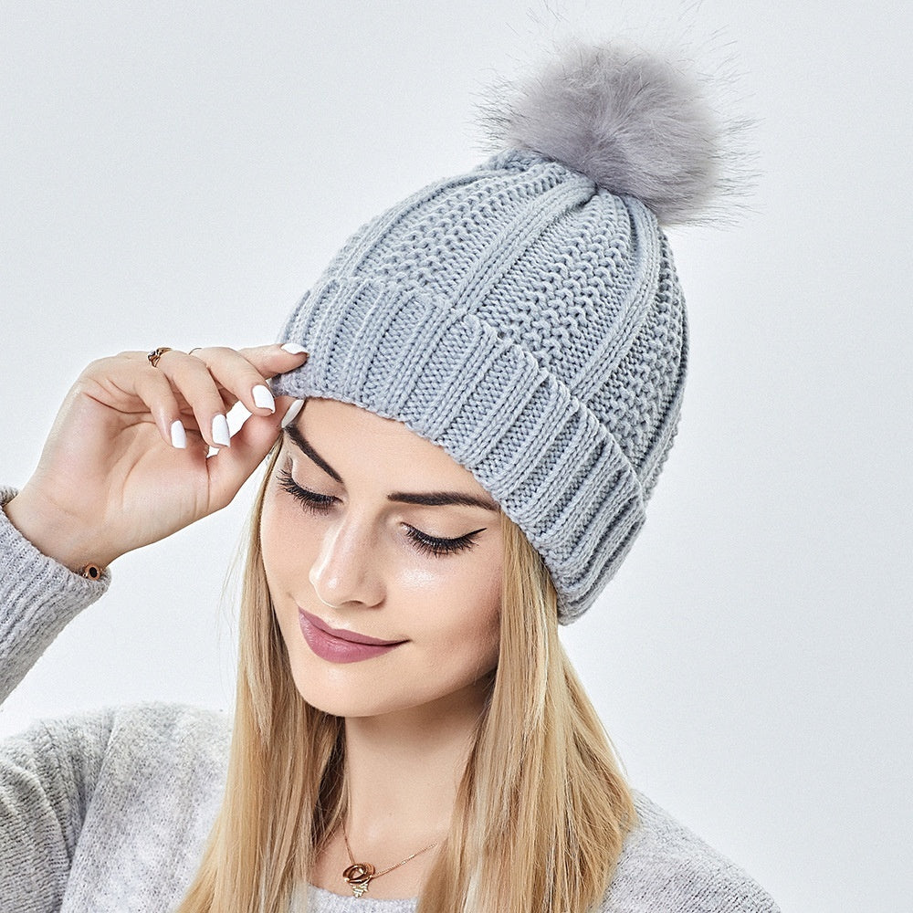 Woolen Cap Knitted Protection Hairstyle Silky Stretch Satin Knitted Hat Limorista