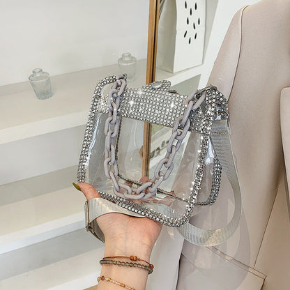 Transparent Chain Women&