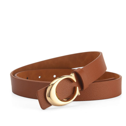 Fashionable Slim-fit Decorative All-match Women&
