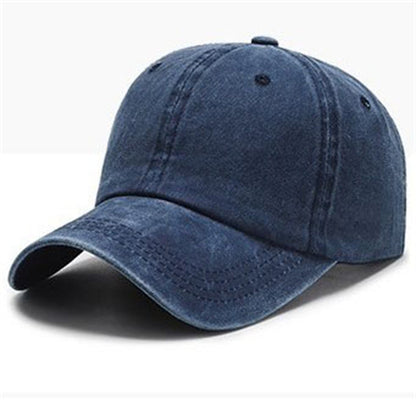 Washed Solid Color Light Board Baseball Cap For Women Limorista